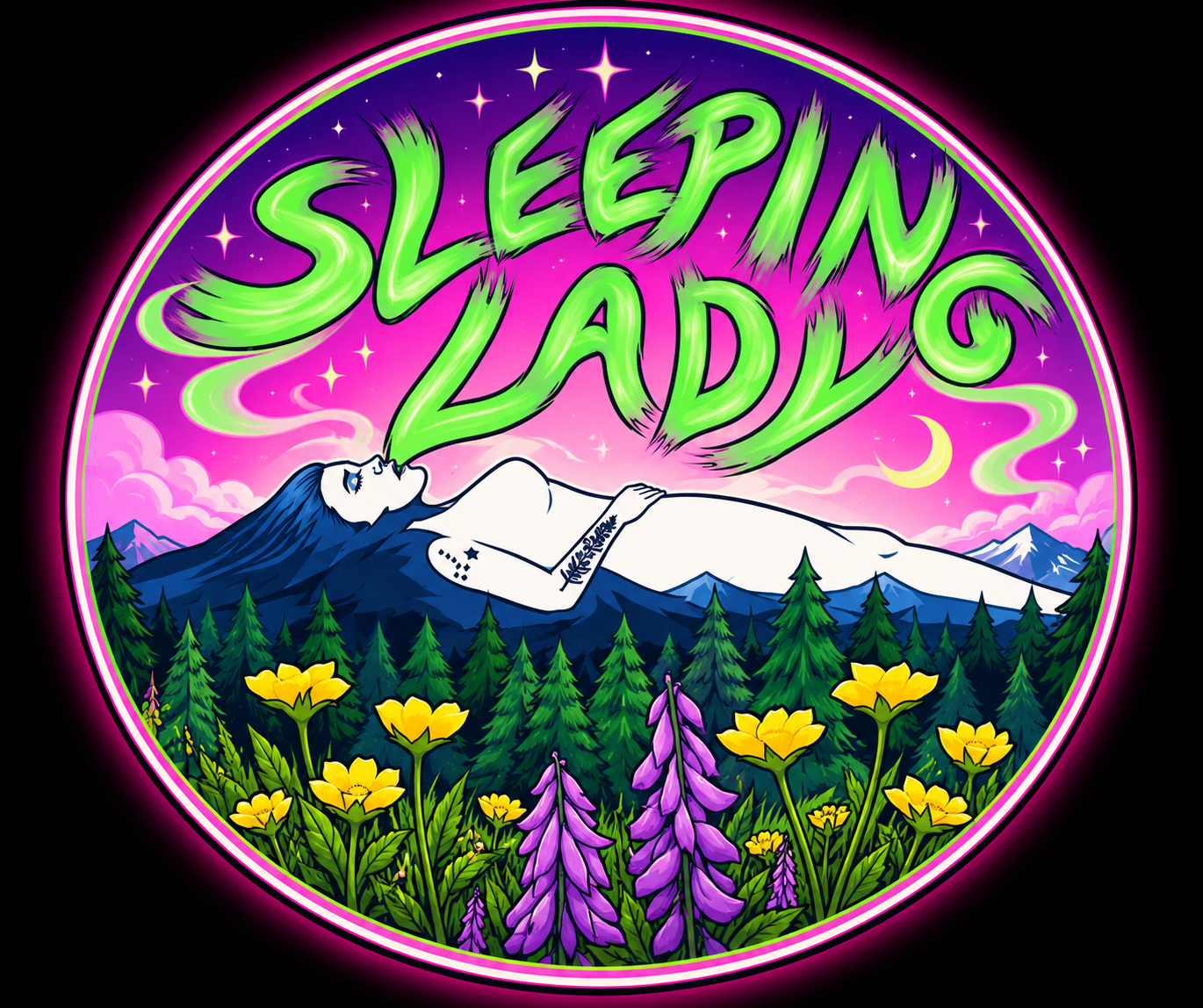 Sleeping Lady logo